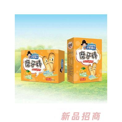 才星状元磨牙棒盒装-香橙味