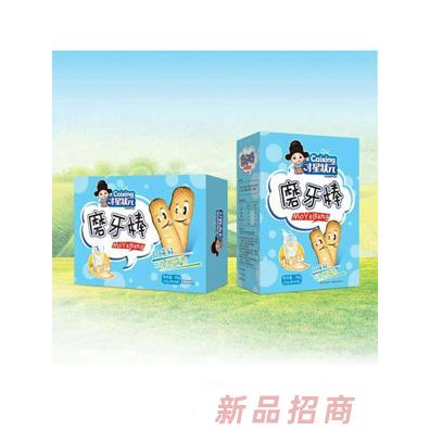 才星状元磨牙棒盒装-牛奶味