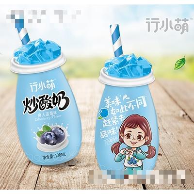 行小萌炒酸奶蓝莓味120ml