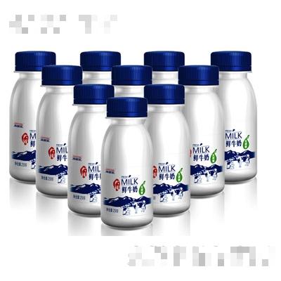 来思尔瓶装鲜奶250ml