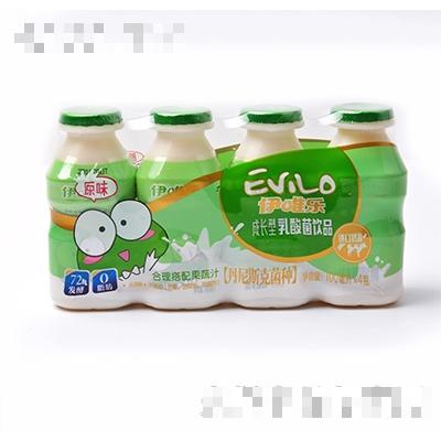 伊唯乐成长型乳酸菌饮品原味100mlx4瓶