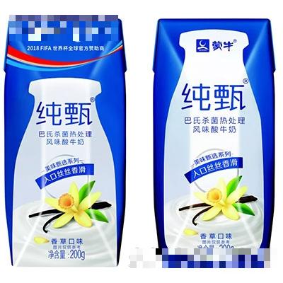 蒙牛纯甄酸牛奶香草风味200g