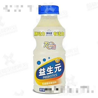 维他星益生元乳酸菌饮品原味398ml