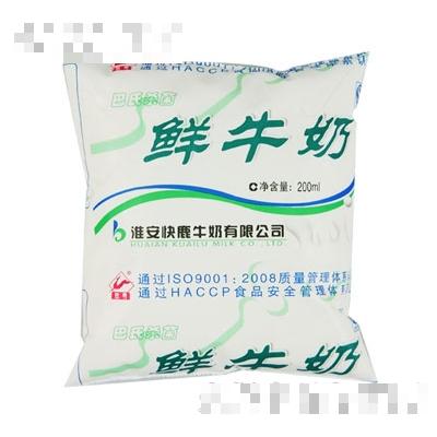 快鹿鲜牛奶