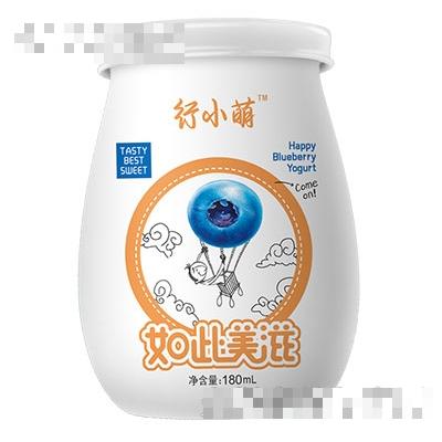 行小萌如此美滋酸奶+蓝莓180ml