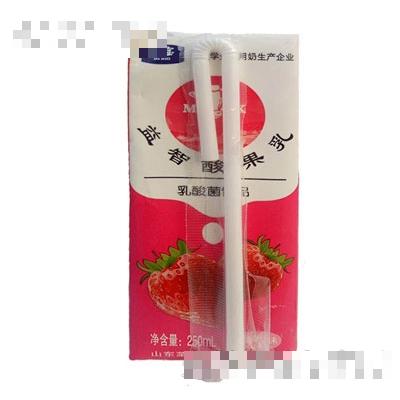 莱河草莓味益智酸果乳乳饮料250ml