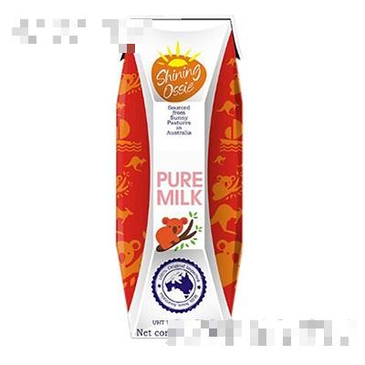 银桥阳光澳+纯牛奶200ml