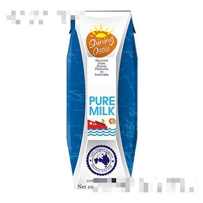 银桥阳光澳+纯牛奶250ml