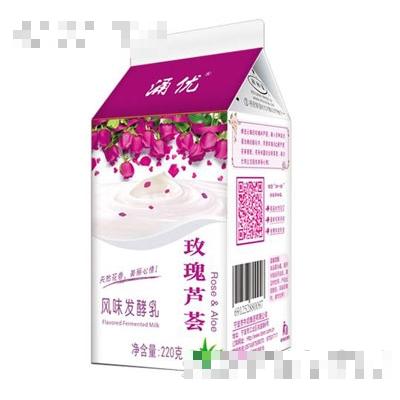 220g涌优玫瑰芦荟酸奶