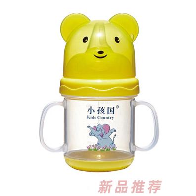 小孩国道达尔小熊双色学饮杯黄色180ML
