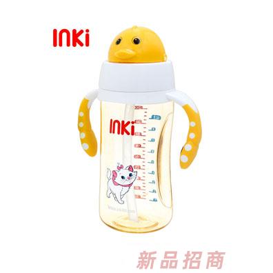英其PPSU企鹅弹跳吸管水杯
