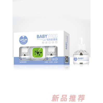 小蛙娃电热蚊香液大盒