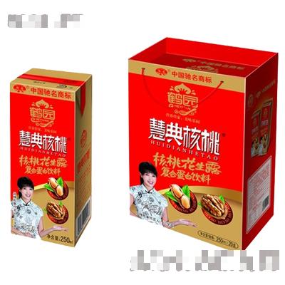 慧典核桃核桃花生露苗条利乐砖