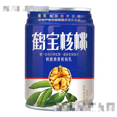 240ml鹤宝核桃鲜磨原香核桃乳