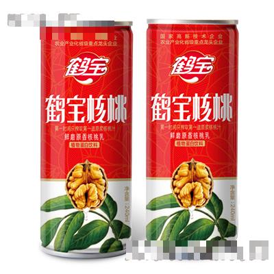 240ml鹤宝核桃鲜磨原香核桃乳植物蛋白饮料