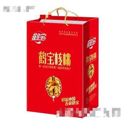 鹤宝核桃鲜磨原香核桃乳植物蛋白饮料手提袋