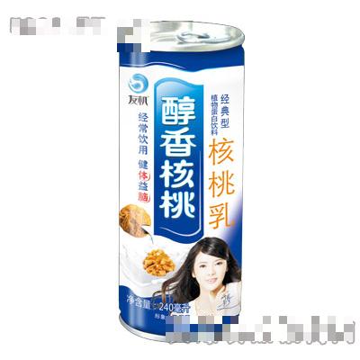 友机醇香核桃核桃乳240ml