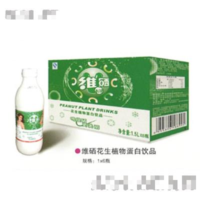 维硒花生植物蛋白饮品1.5Lx6