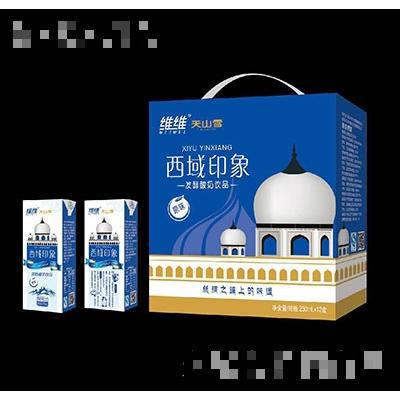 西域印象发酵酸奶原250mlx12盒