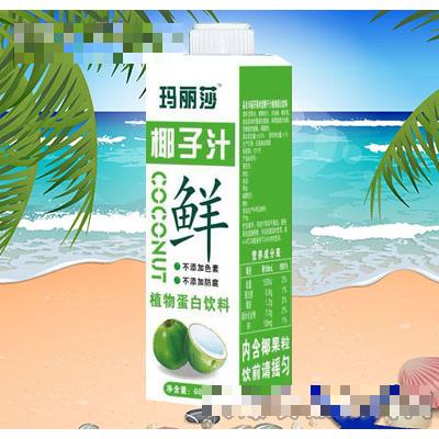 玛丽莎椰子汁鲜600ml