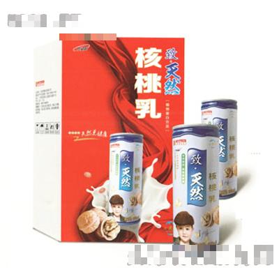 致.天然核桃乳16罐装
