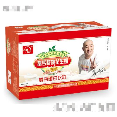 仁君高钙核桃花生奶250mlX16盒