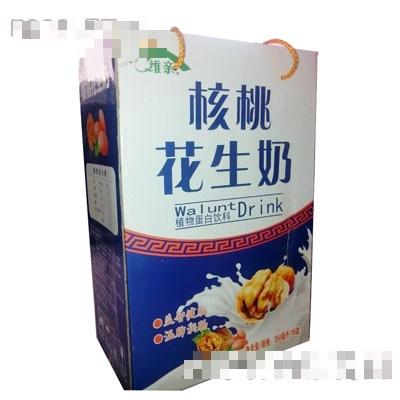 维亲核桃花生奶手提袋