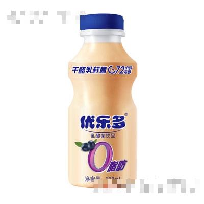 340ml优乐多蓝莓