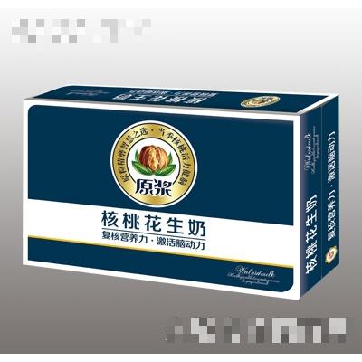 浒源原浆核桃花生奶箱