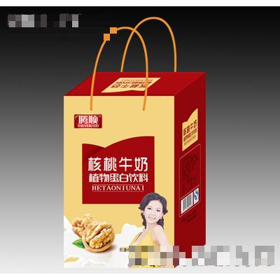 腾顺核桃牛奶手提礼盒