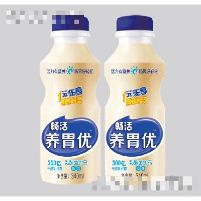 畅活养胃优乳酸菌饮料340ml