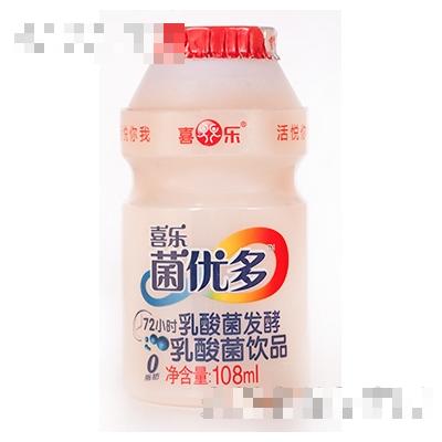 喜乐菌优多乳酸菌108ml