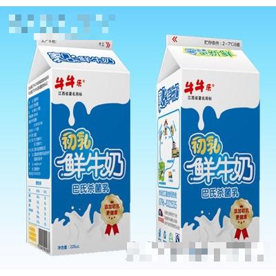 牛牛乐初乳鲜牛奶220ml
