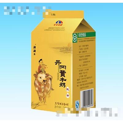 牛牛乐井冈黄牛奶200ml