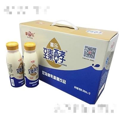 喜乐臻酵双发酵乳酸菌300mlX12
