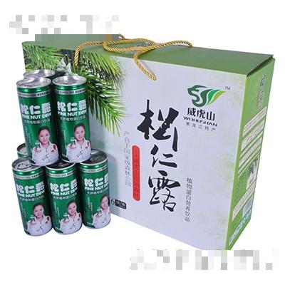 威虎山松仁露16听装礼盒