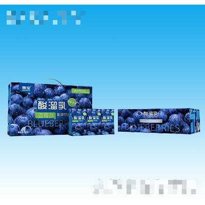 雪宝酸溜乳蓝莓味礼盒