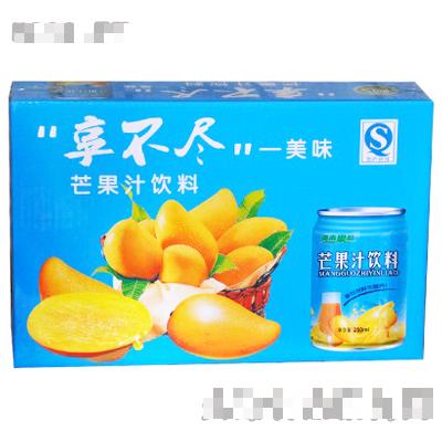 美味芒果汁饮料