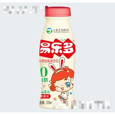 易乐多发酵型乳酸菌饮品草莓味220ml