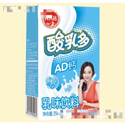 凡人谷酸乳多AD钙乳饮料250ml