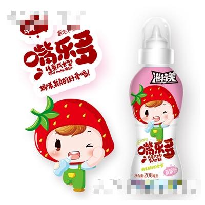 滋特美嘴乐多乳酸菌草莓味儿童成长型208ml