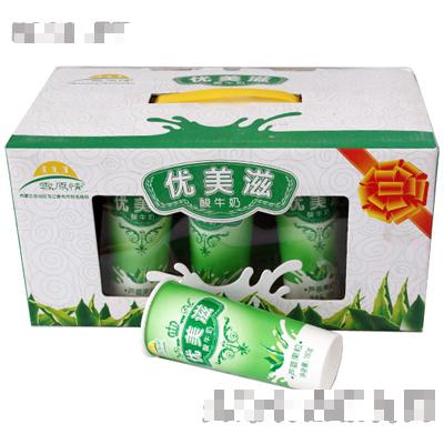 优美滋芦荟味果肉酸奶