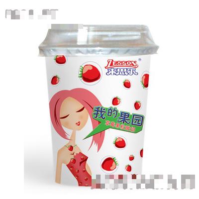 来思尔草莓果粒酸奶