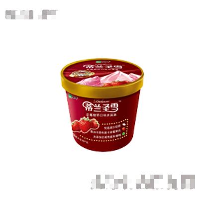 蒂兰圣雪草莓酸奶口味冰淇淋245g