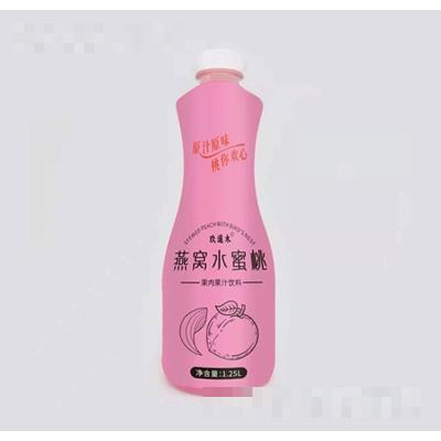 玖道木燕窝水蜜桃果肉果汁饮料1.25L