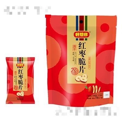 70g好想你红枣脆片