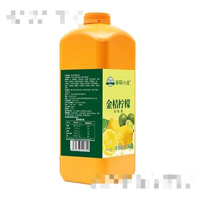 谷稻小庄金桔柠檬果味酱2.2kg