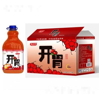 海之吟山楂果肉饮料2L×6瓶