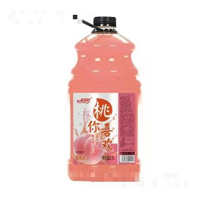 春尚好益生菌复合果汁饮料蜜桃味2.5L