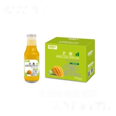 佰恩氏芒果汁复合果汁饮料980ml×6